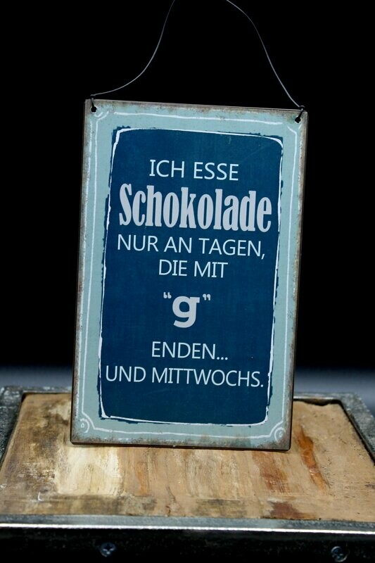 Schild "Tag _g"