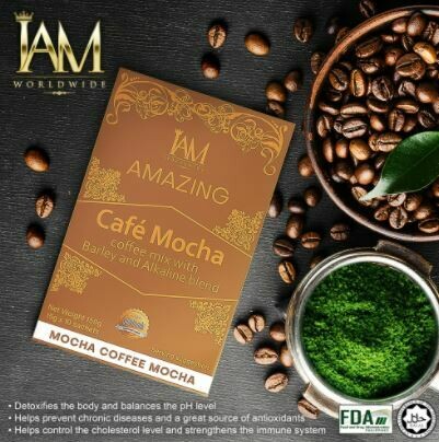 Amazing Cafe Mocha with Barley and Alkaline