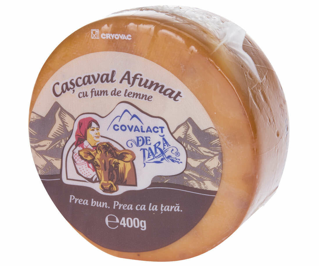 Cascaval Afumat, Covalact, 300 g