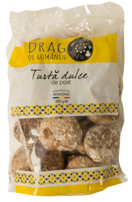 Turta Dulce de Post, Drag de Romania, 300 g