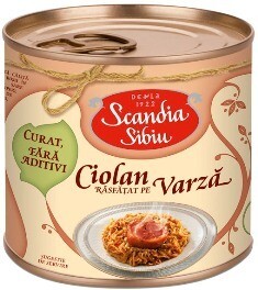 Ciolan Afumat Rasfatat pe Varza, Scandia Sibiu, 400 g