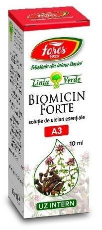 Solutie Biomicin Forte A3 10ml Fares