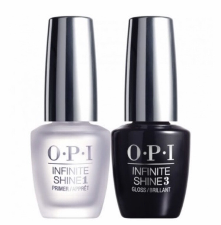 O.P.I Infinite shine base and top coat