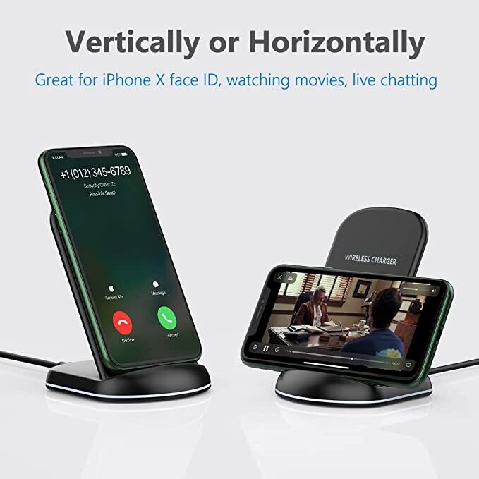 Yootech Wireless Charger,10W Max Wireless Charging Stand, Compatible with iPhone 14