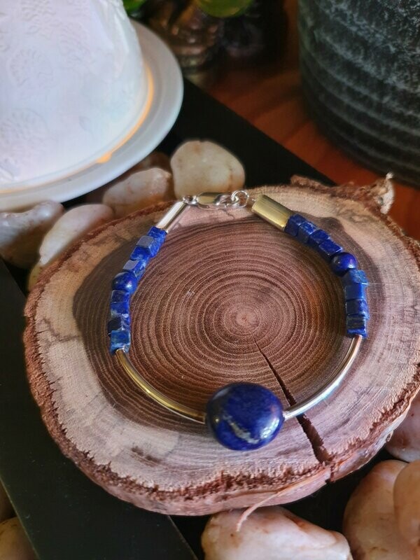 ​Bracelet en Lapis-lazuli