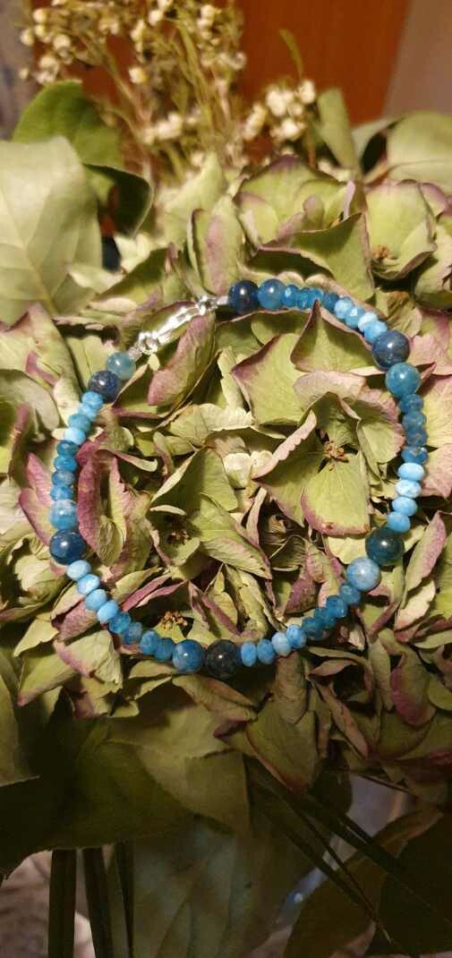 Bracelet en Apatite