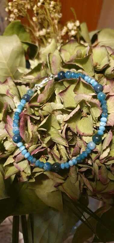 Bracelet en Apatite