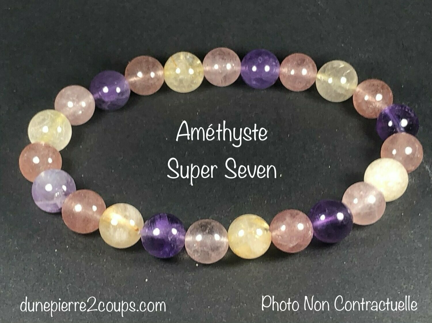 ​Bracelet Super Seven 8mm