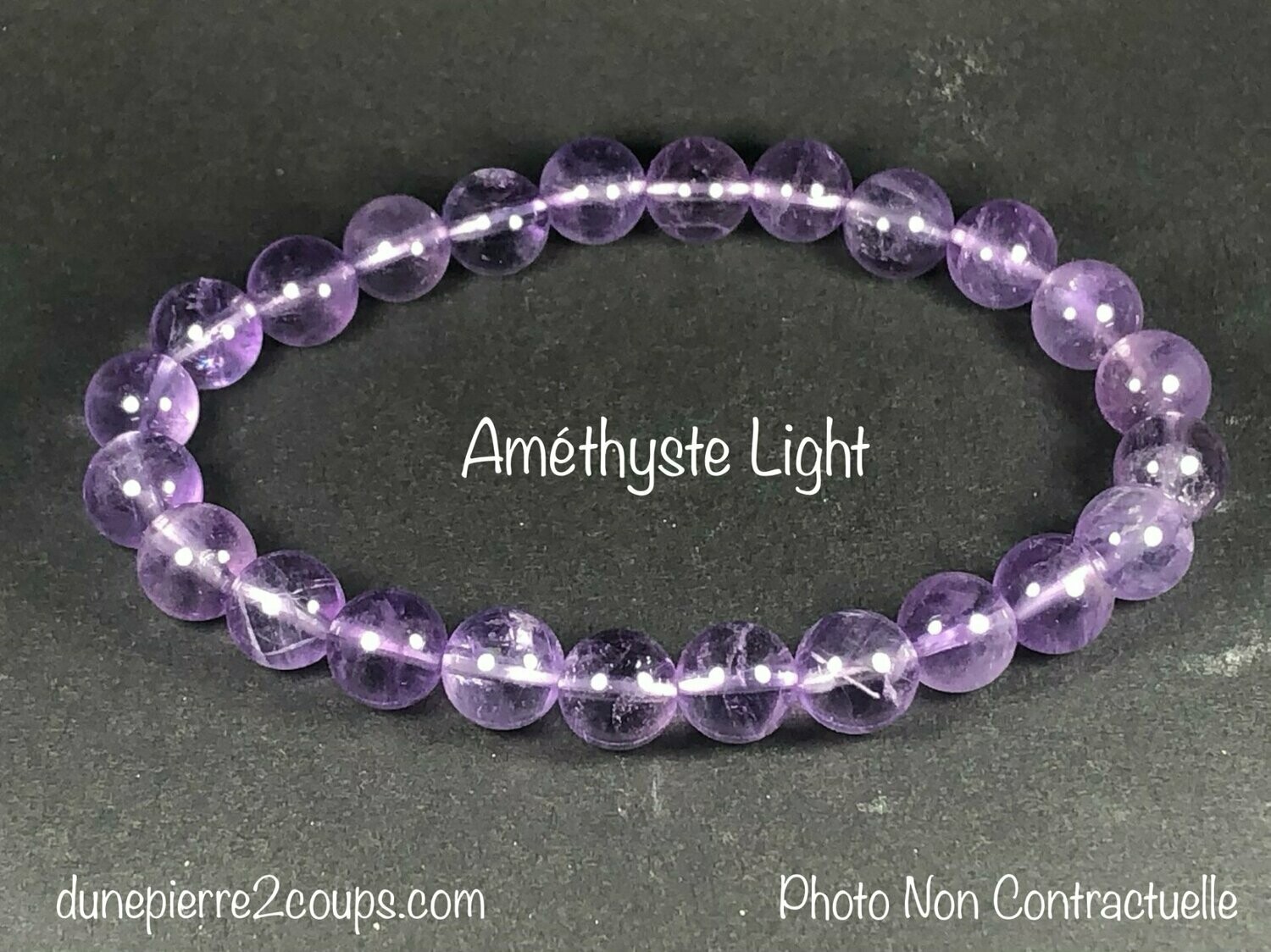​Bracelet Améthyste 8mm