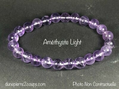 ​Bracelet Améthyste 8mm