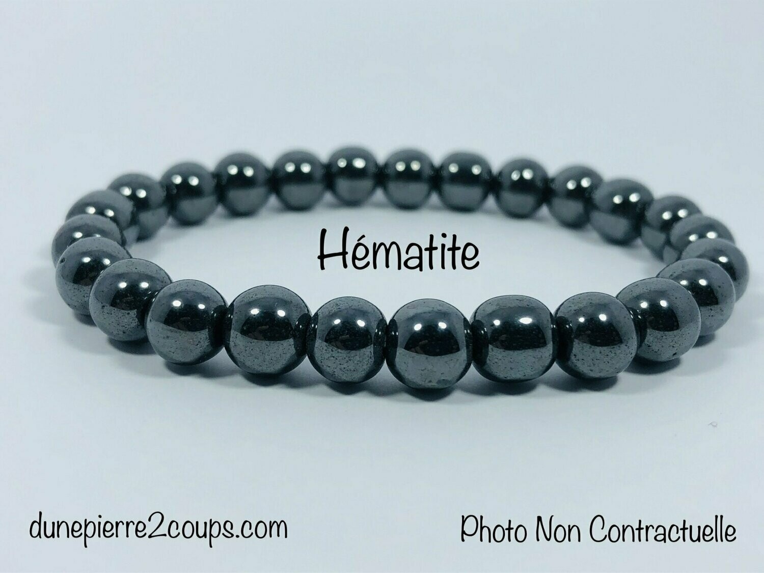 ​Bracelet Hématite 8mm