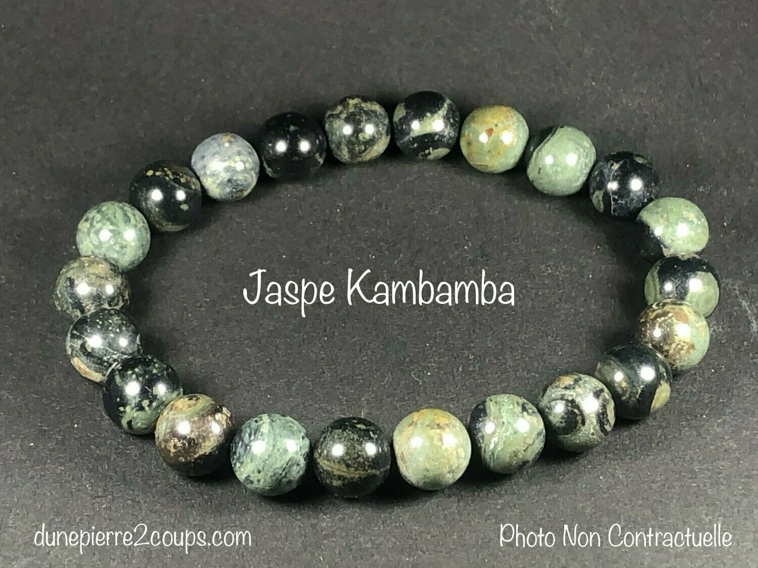 Bracelet Jaspe Kambamba 8mm