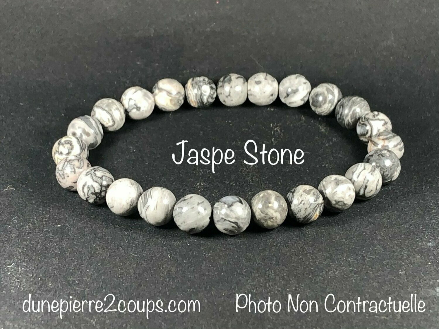 Bracelet Jaspe Stone 8mm