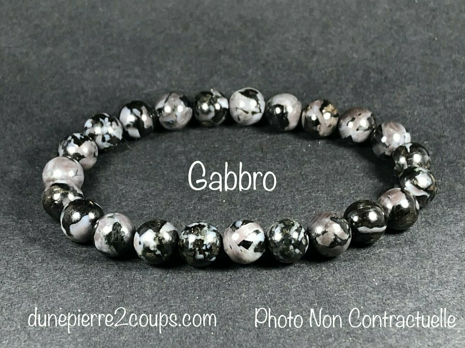 Bracelet Gabbro 8mm