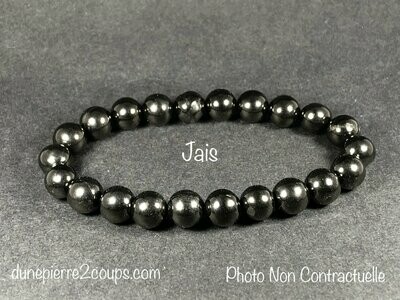 Bracelet Jaïs 8mm