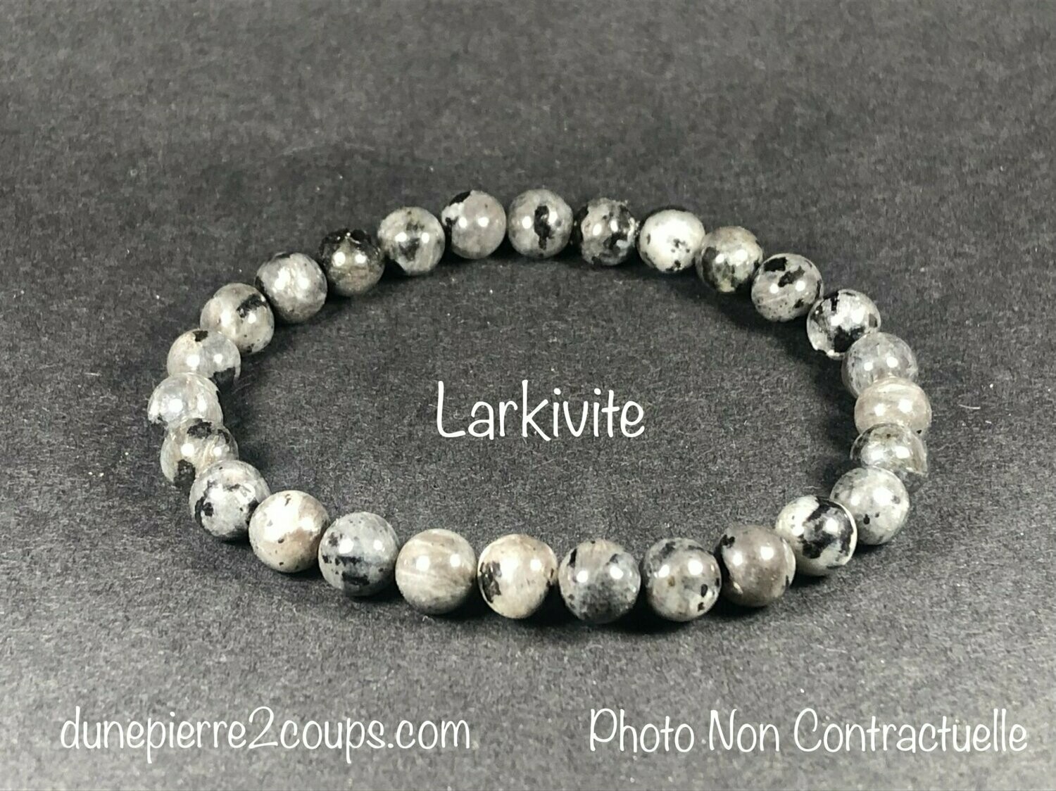 Bracelet Larkivite 6mm