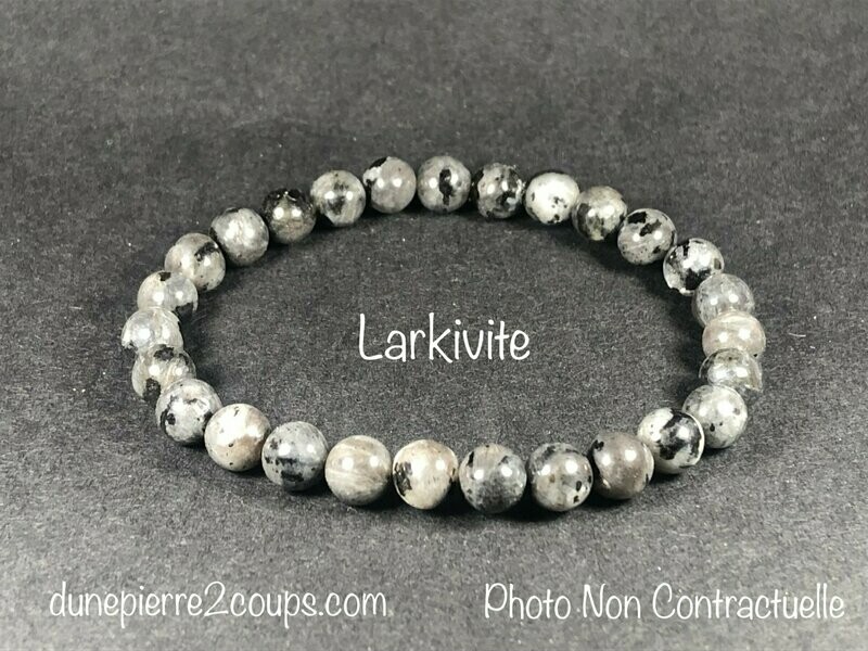 Bracelet Larkivite 6mm