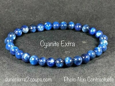 Bracelet Cyanite Extra 6mm