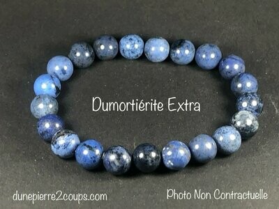 Bracelet Dumortierite 8mm