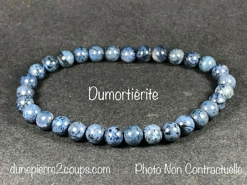 Bracelet Dumortierite 6mm