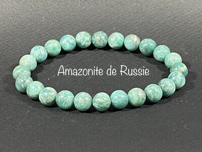 ​Bracelet Amazonite de Russie 8mm