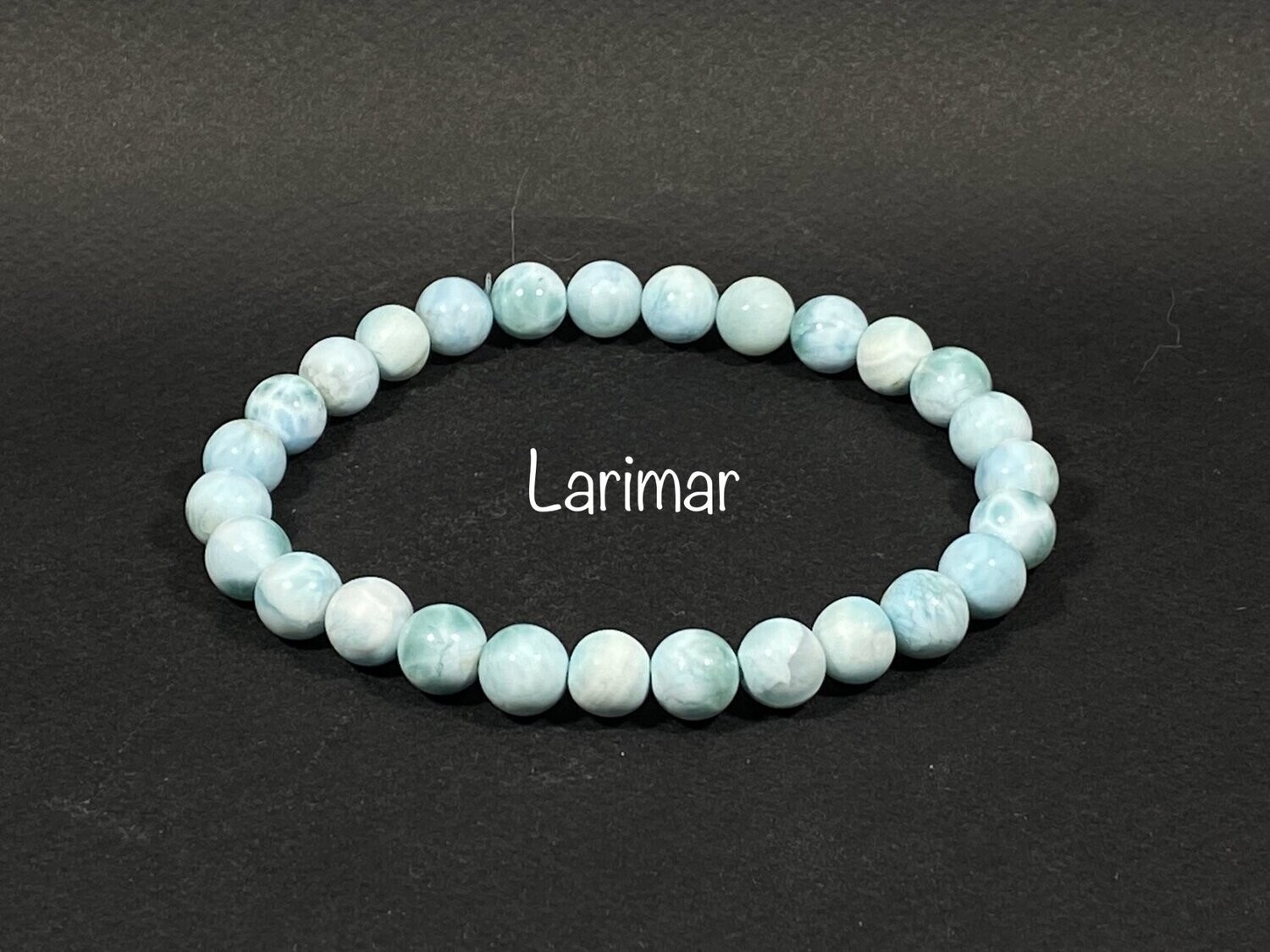 Bracelet Larimar 8mm