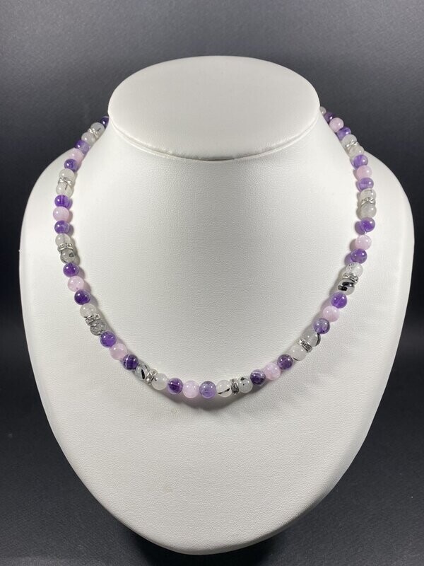 Collier S25 - 6mm : Lâcher prise – Apaisement - Conscience