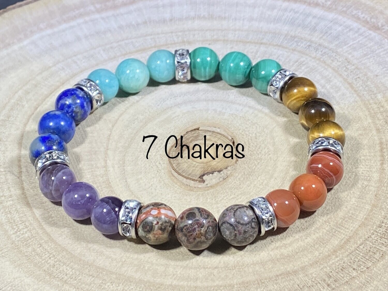 ​Bracelet 7 Chakras Prestige 8mm