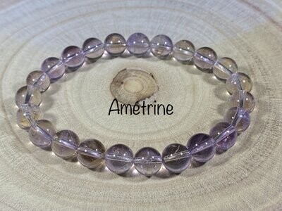 Bracelet Amétrine 8mm