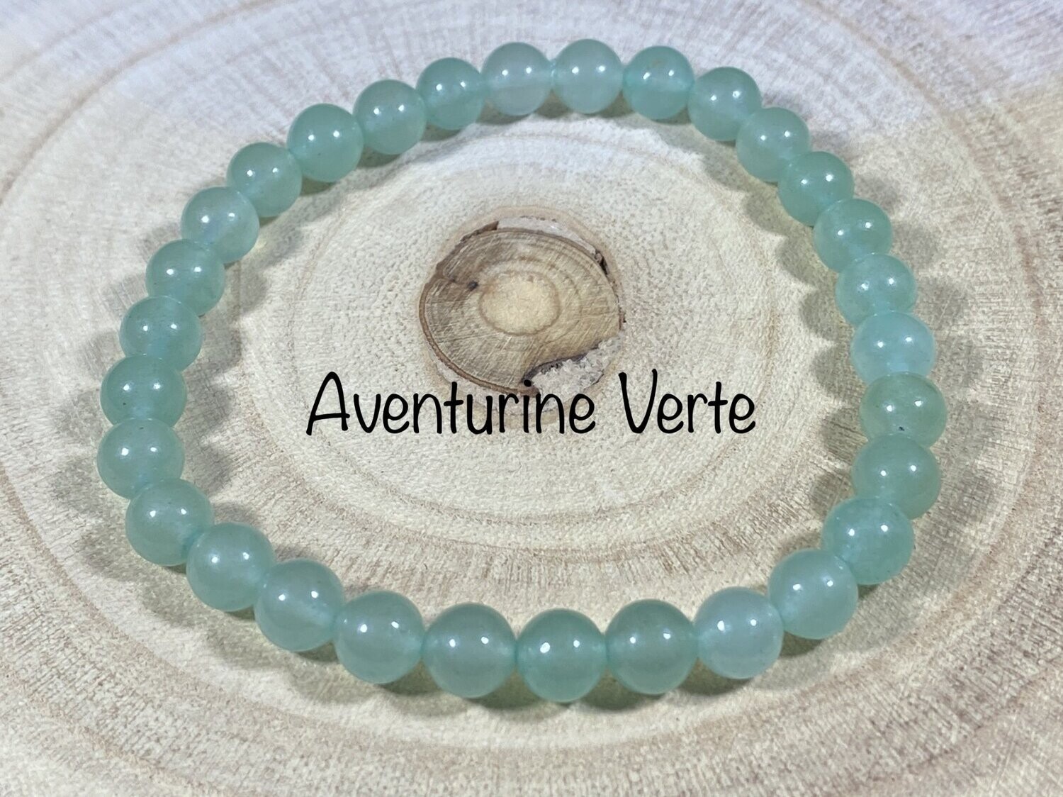​Bracelet Aventurine Verte 6mm