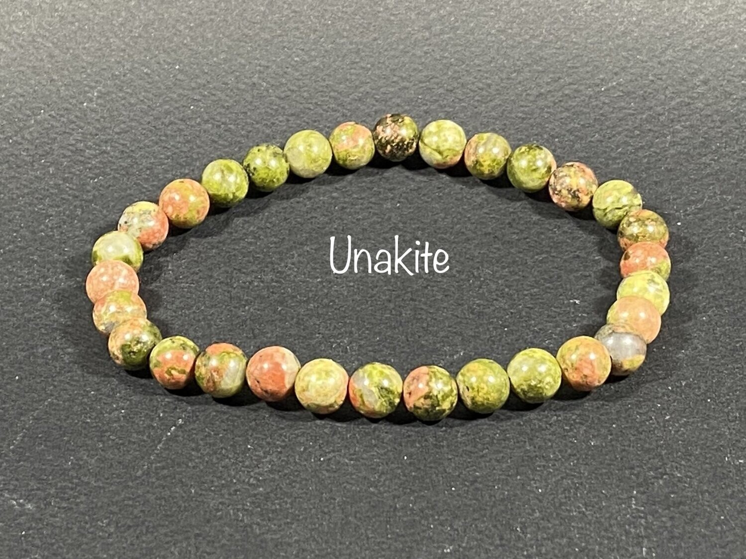 Bracelet Unakite 6mm
