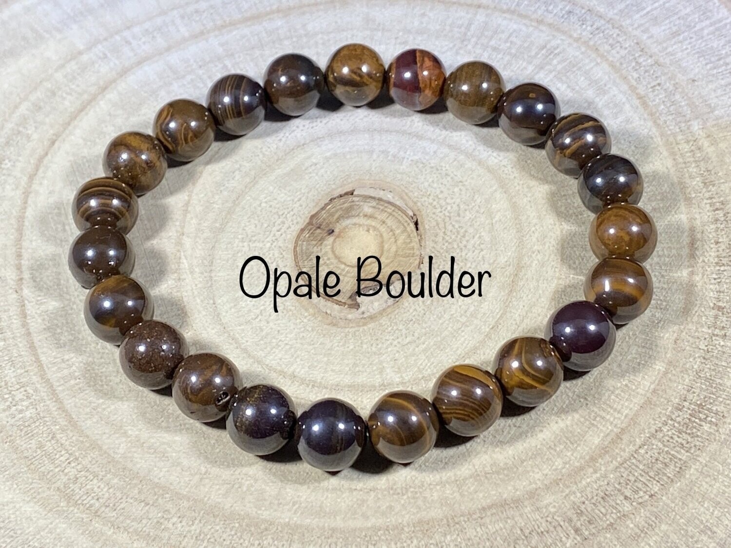 ​Bracelet Opale Boulder 8mm