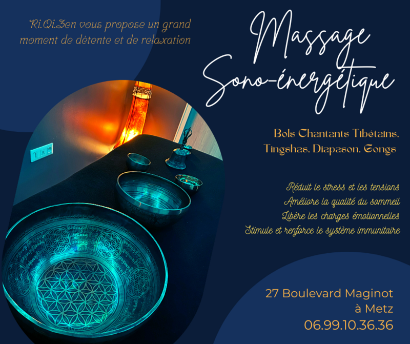 Massage Sonothérapie - 1H