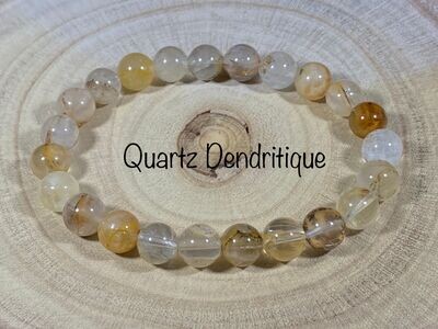 Bracelet Quartz Dendritique 8mm