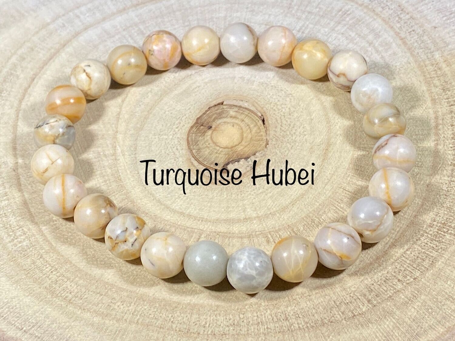 Bracelet Turquoise Hubeï 8mm
