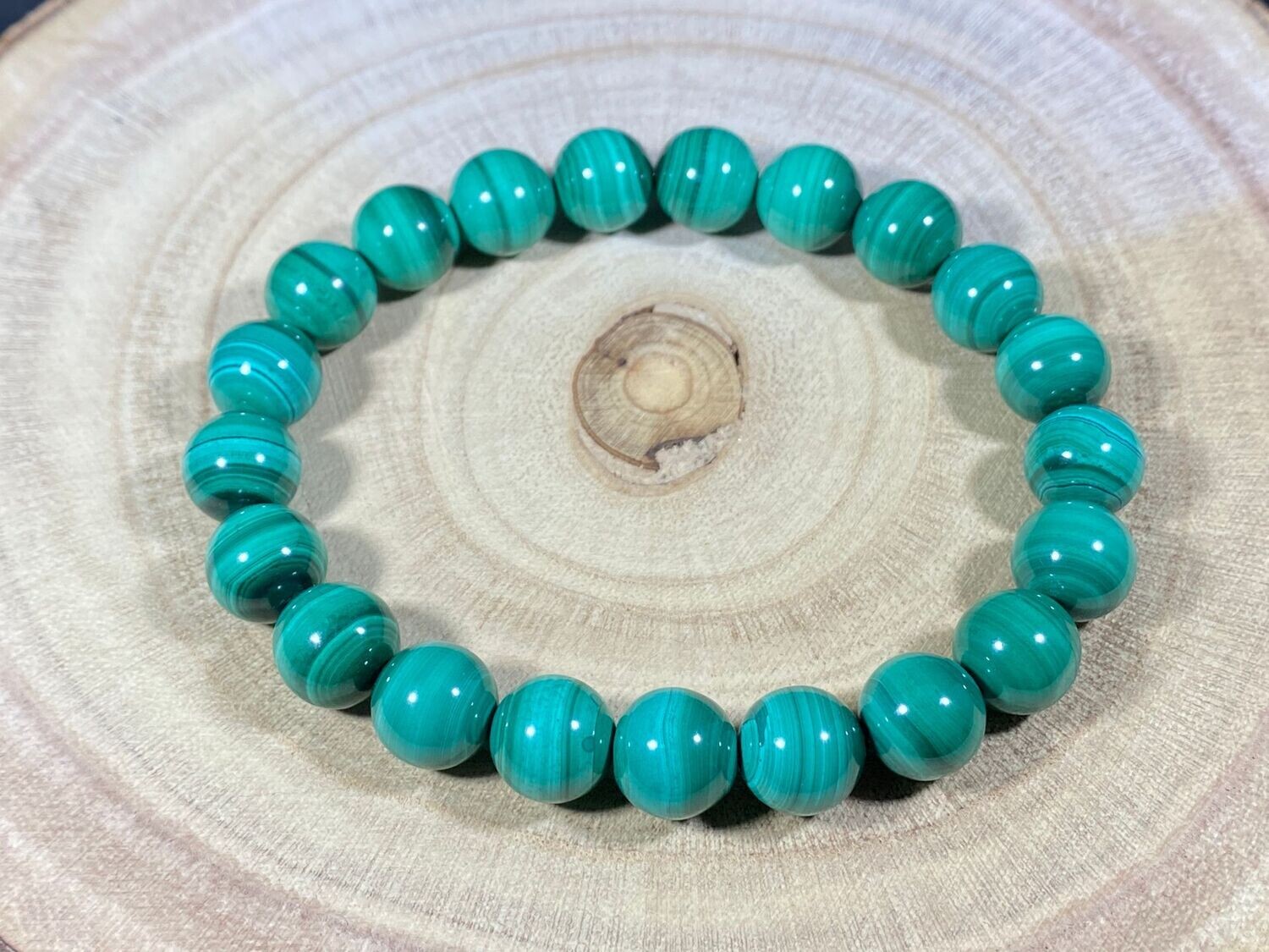 ​Bracelet Malachite 10mm