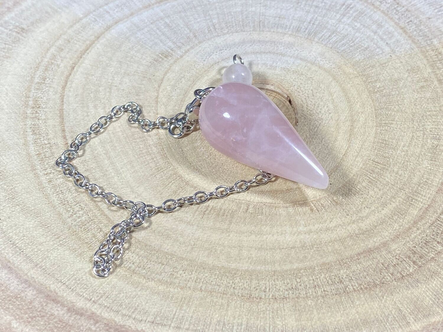 Pendule Quartz Rose - Goutte