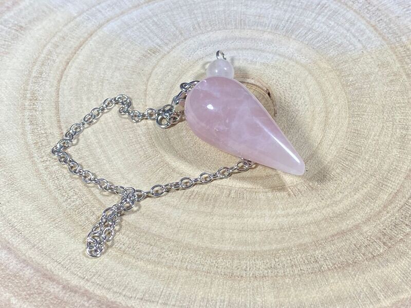 Pendule Quartz Rose - Goutte