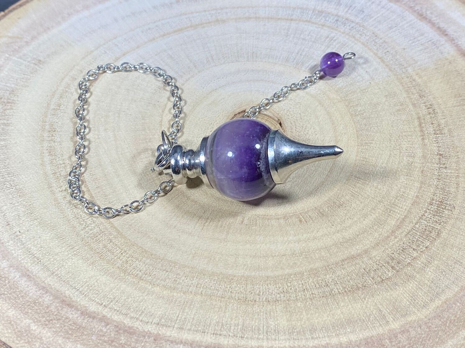 Pendule Améthyste - Sphère