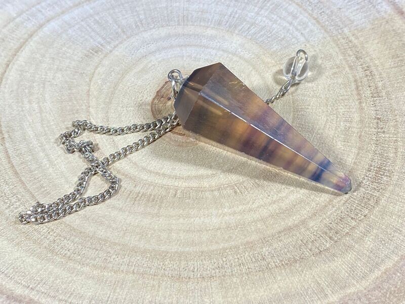 Pendule Fluorite - Conique