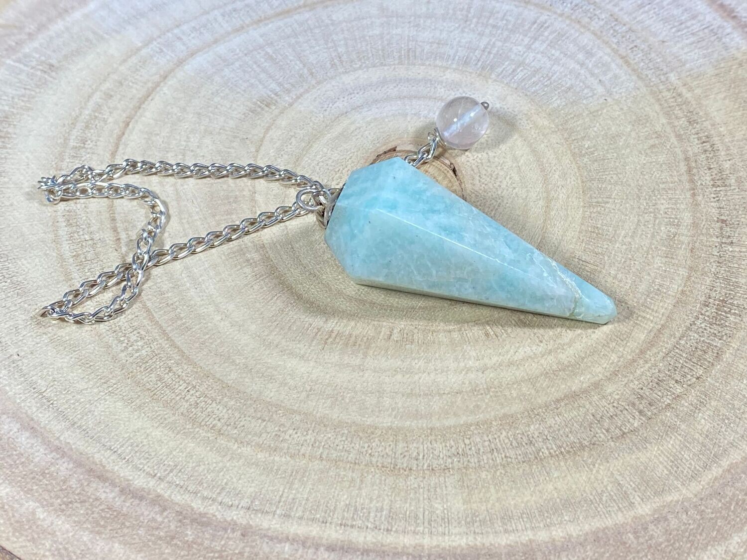 Pendule Amazonite - Conique