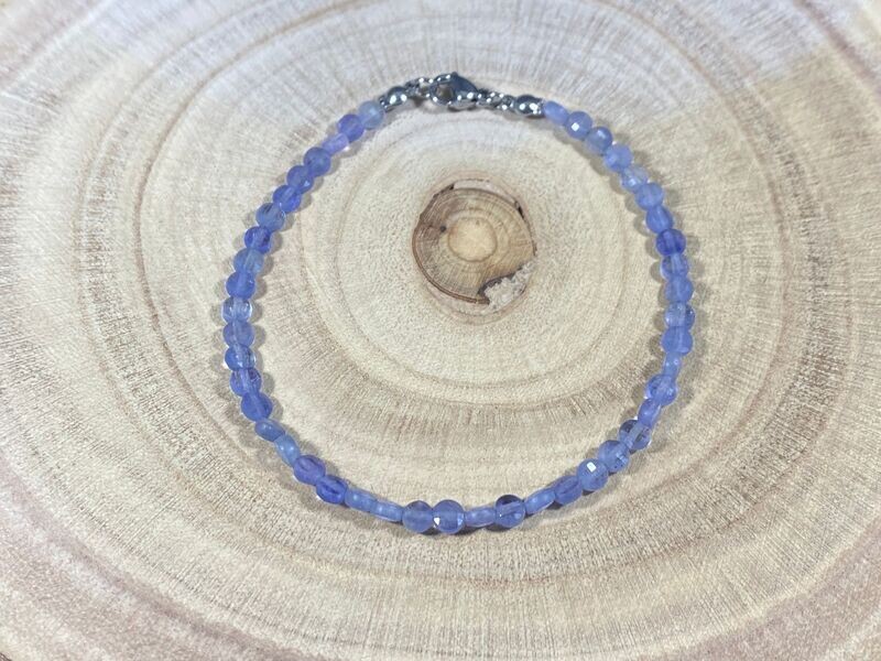 ​Bracelet Tanzanite Fac4mm