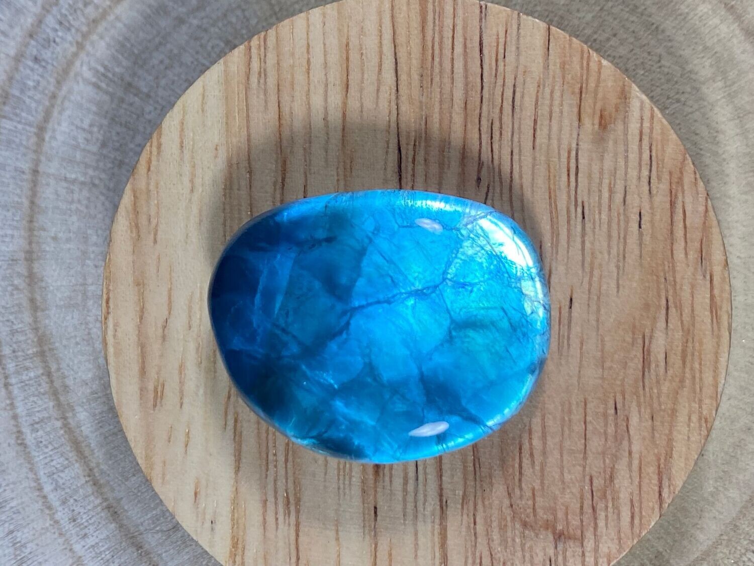 Pierre Roulée - Fluorite Bleue