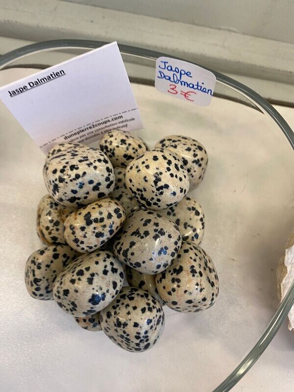 Pierre Roulée - Jaspe Dalmatien