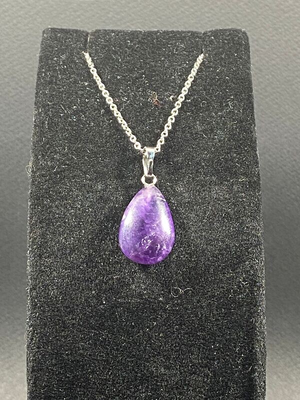 Pendentif Améthyste - Goutte