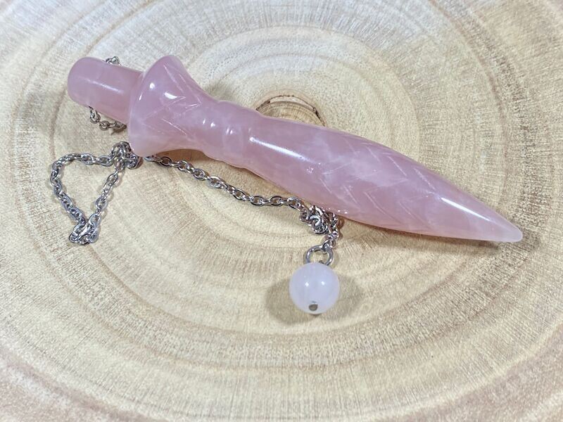 Pendule Thot en Quartz Rose