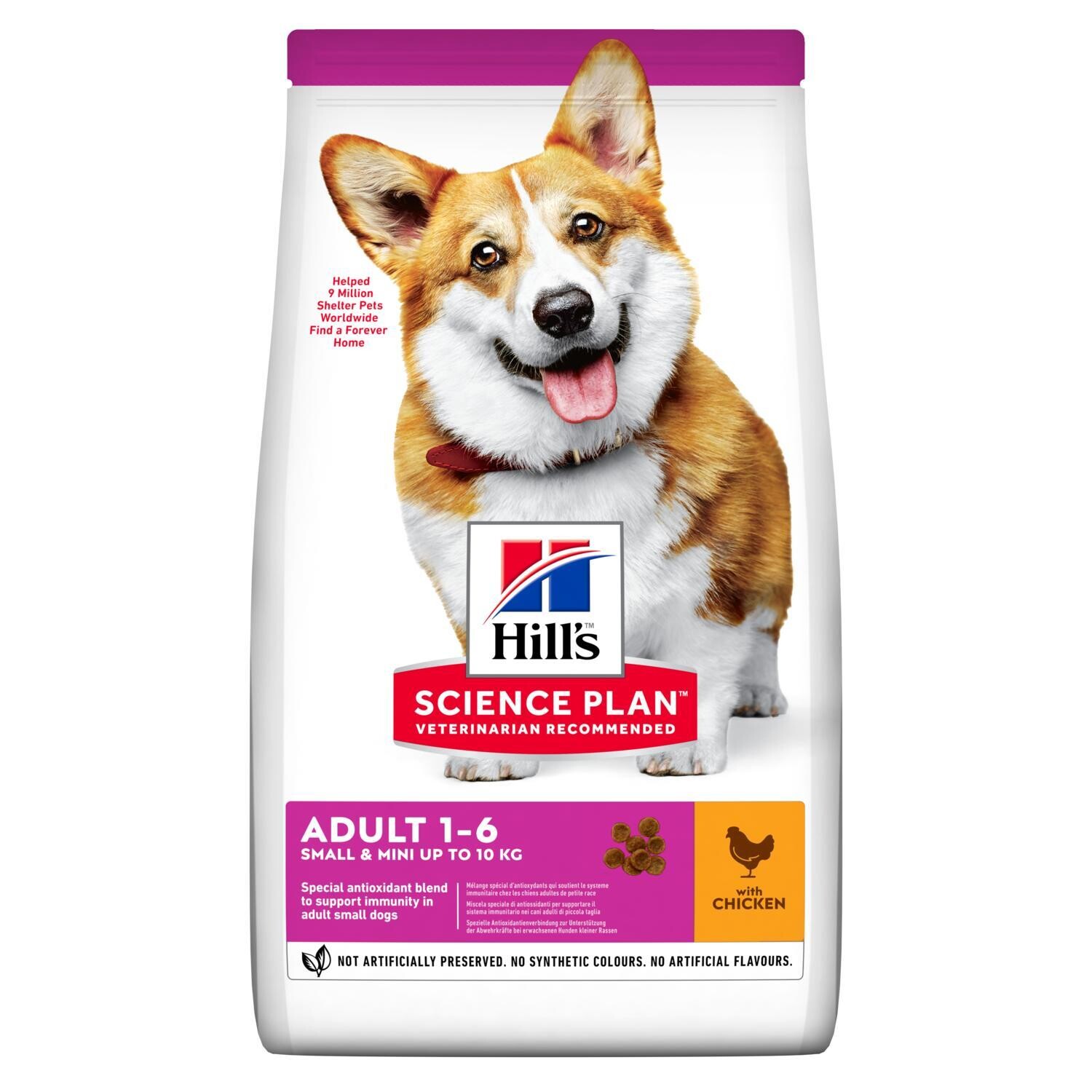 Hills Science Plan Adult Small & Mini Dry Dog Food Chicken Flavour 3KG