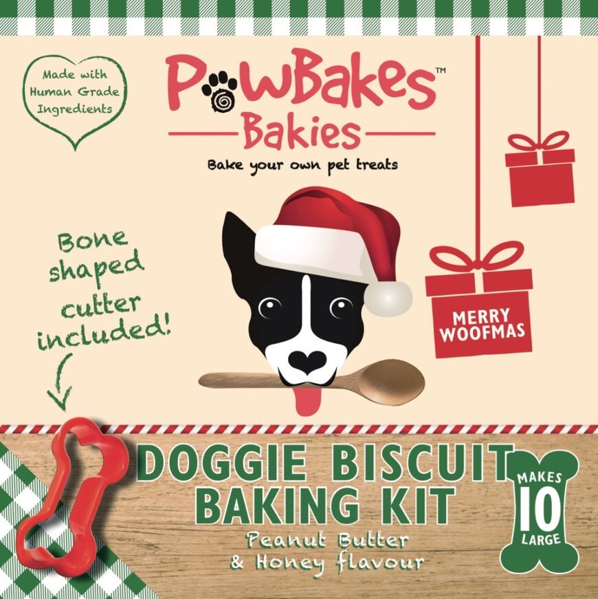 PawBakes Christmas Doggie Biscuit Baking Kit