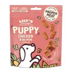 Lily's Kitchen Puppy Chicken & Salmon Training Treats - 70G
