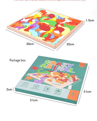 Crazy Animal Puzzle